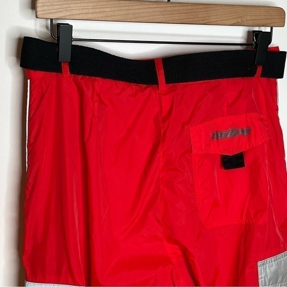 I.am.gia Halo Reflective Utility Red Pants Size Medium - Picture 10 of 13